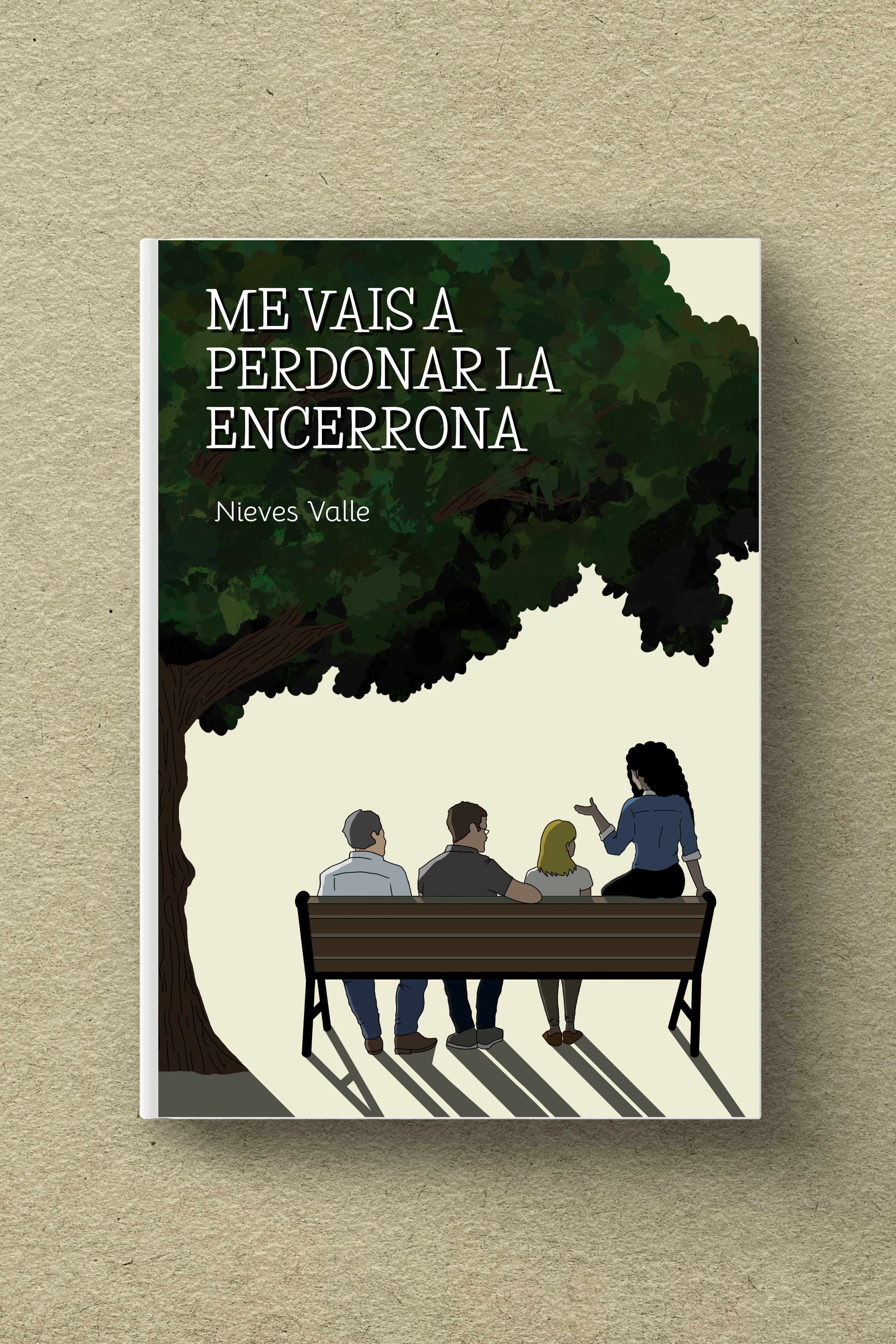 Mockup de la novela Me vais a perdonar la encerrona